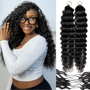 Deep Curly Feather Crochet